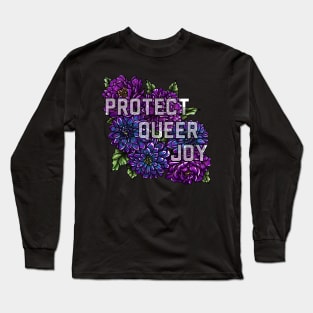 Protect Queer Joy Bi Long Sleeve T-Shirt